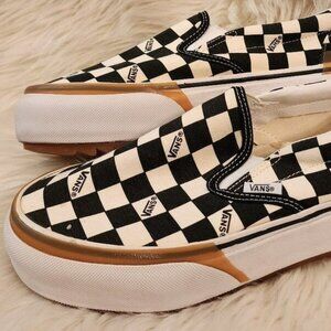 Vans Black and White Checkered Sneakers